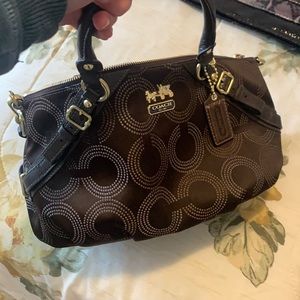 Coach brown purse